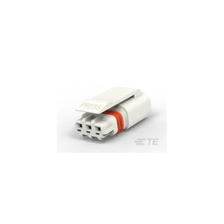 Te Connectivity 3P PLUG  MINIATURE WATERPROOF CONN WHITE 1-2834074-3